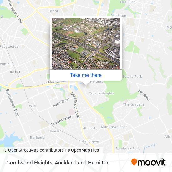 Goodwood Heights map