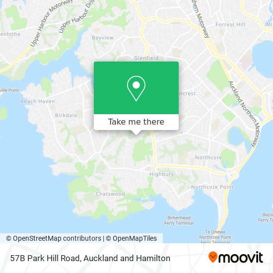 57B Park Hill Road地图