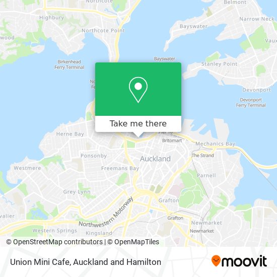 Union Mini Cafe map