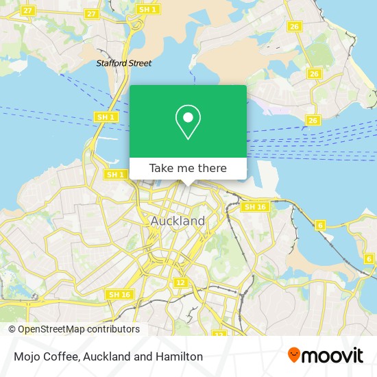 Mojo Coffee地图