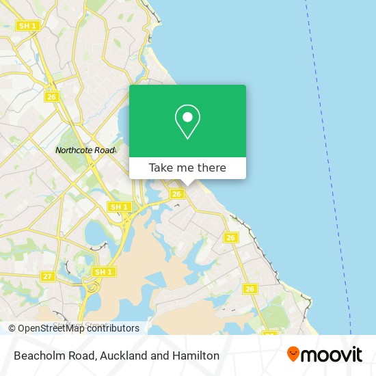 Beacholm Road map