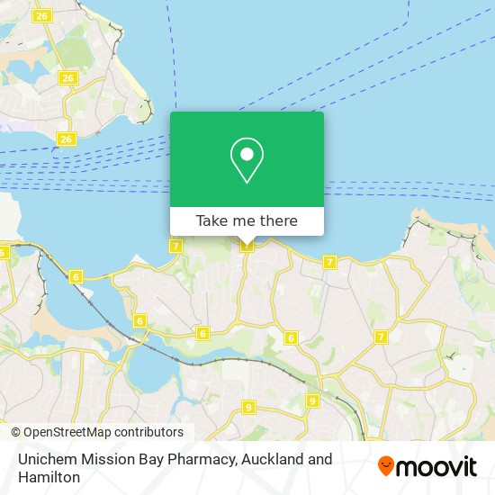 Unichem Mission Bay Pharmacy地图