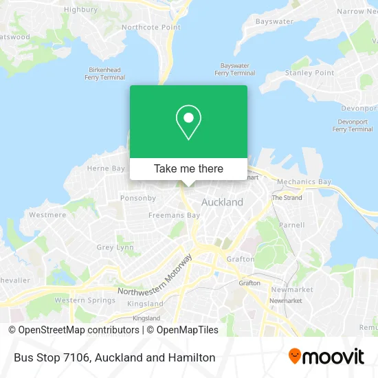 Bus Stop 7106 map