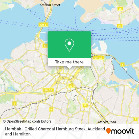Hambak - Grilled Charcoal Hamburg Steak map