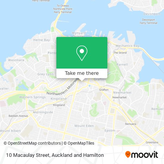 10 Macaulay Street map