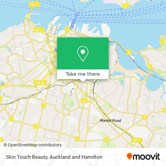 Skin Touch Beauty map