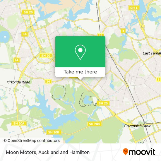 Moon Motors map