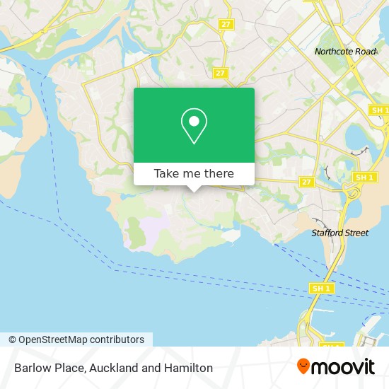 Barlow Place map