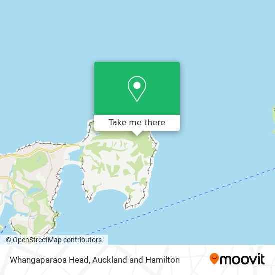 Whangaparaoa Head地图