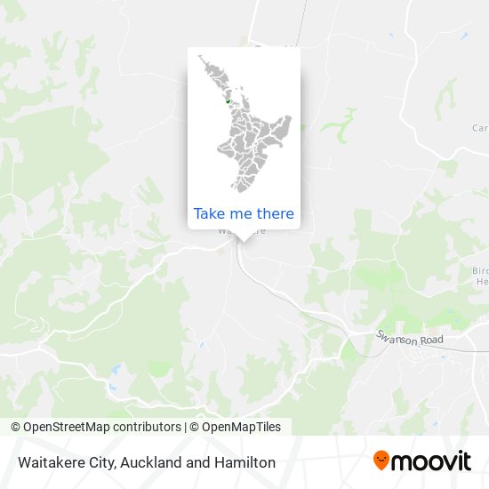 Waitakere City地图