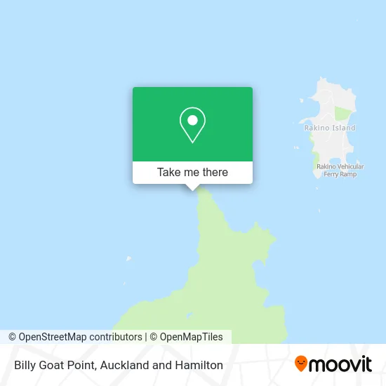 Billy Goat Point map