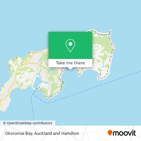 Okoromai Bay map