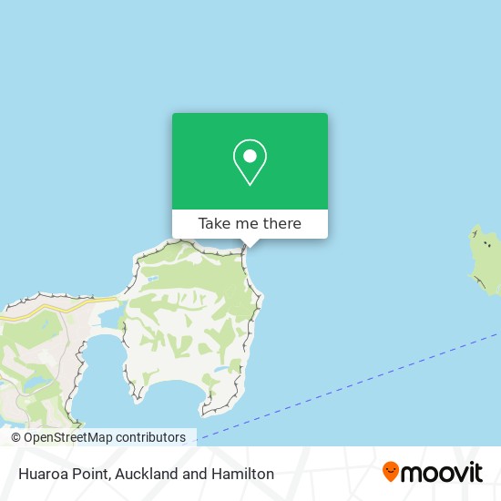 Huaroa Point map