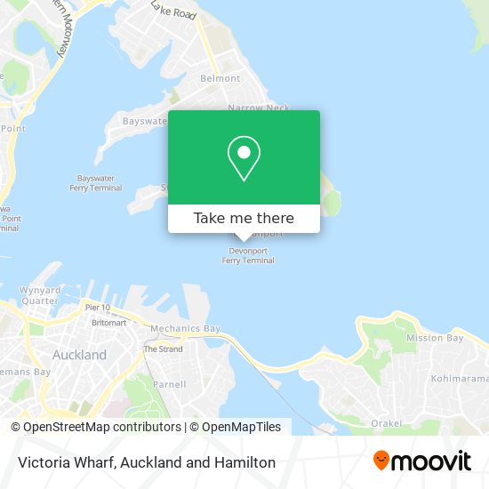 Victoria Wharf map