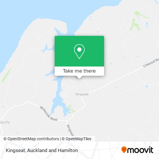 Kingseat map