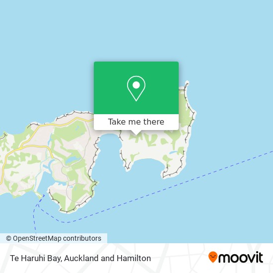 Te Haruhi Bay map