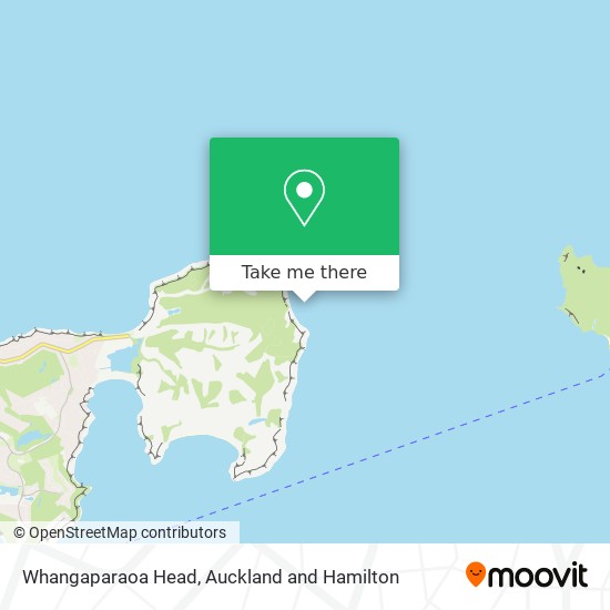 Whangaparaoa Head地图