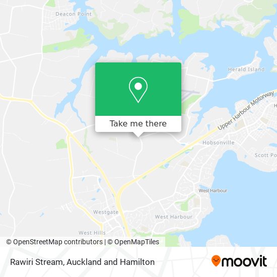 Rawiri Stream map