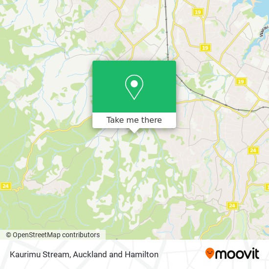 Kaurimu Stream地图