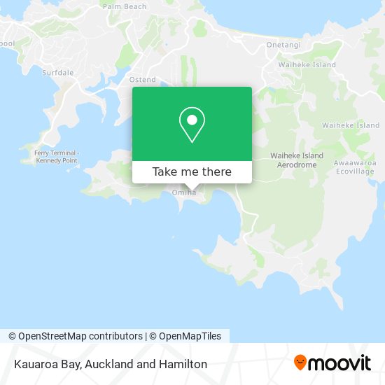 Kauaroa Bay map