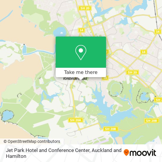 Jet Park Hotel and Conference Center map