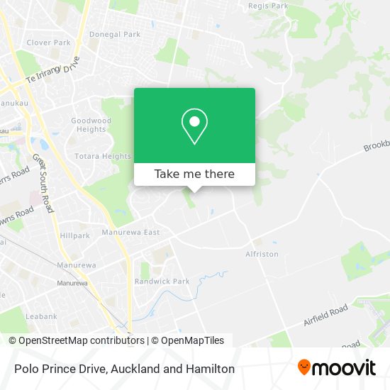 Polo Prince Drive map