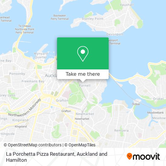 La Porchetta Pizza Restaurant map