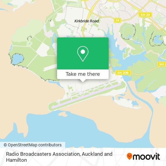 Radio Broadcasters Association map