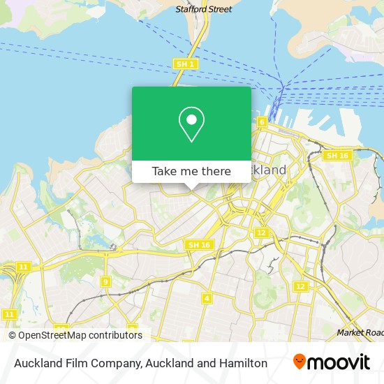 Auckland Film Company map