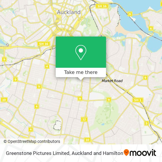 Greenstone Pictures Limited map