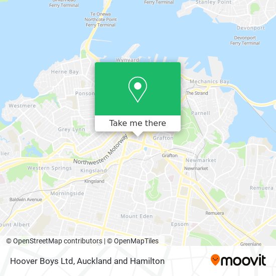 Hoover Boys Ltd map