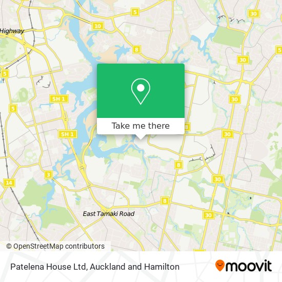 Patelena House Ltd map