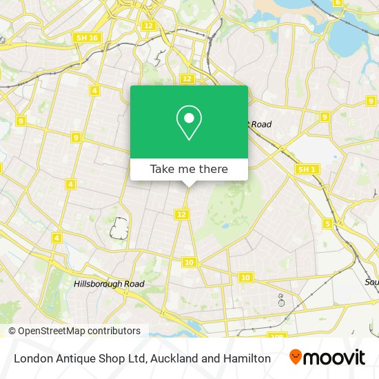 London Antique Shop Ltd map