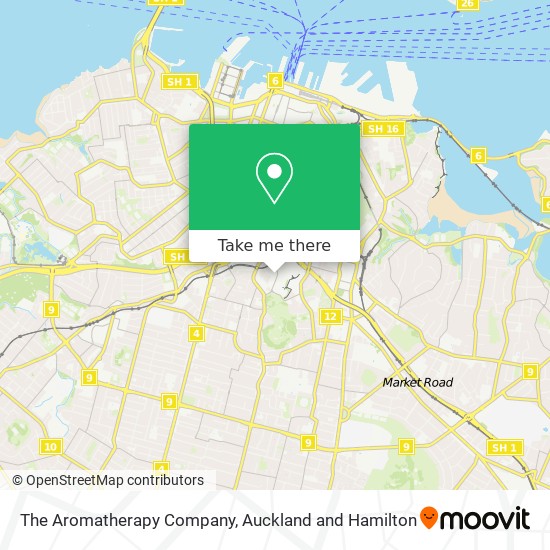 The Aromatherapy Company map