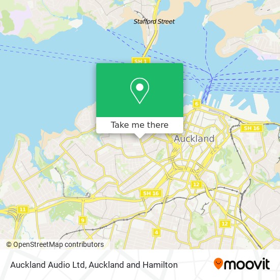 Auckland Audio Ltd map