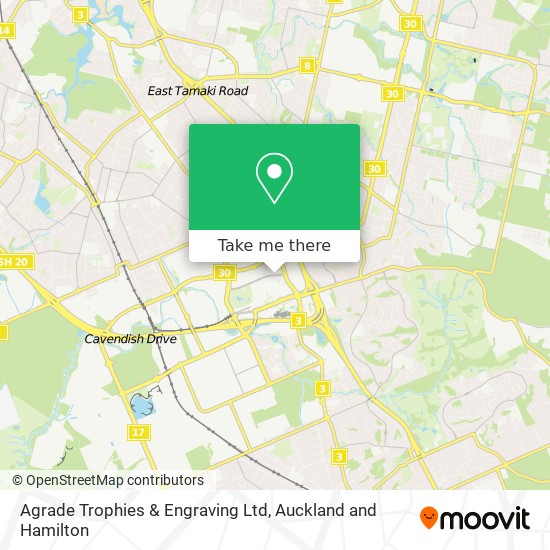 Agrade Trophies & Engraving Ltd地图