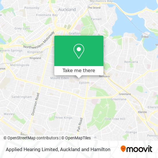 Applied Hearing Limited map