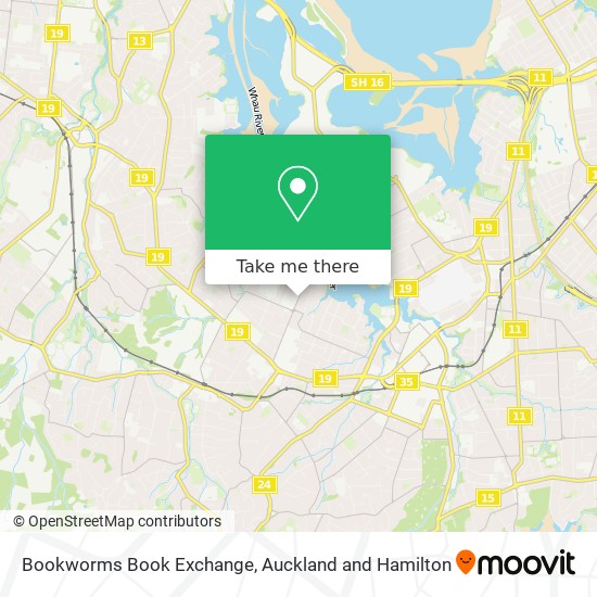 Bookworms Book Exchange地图