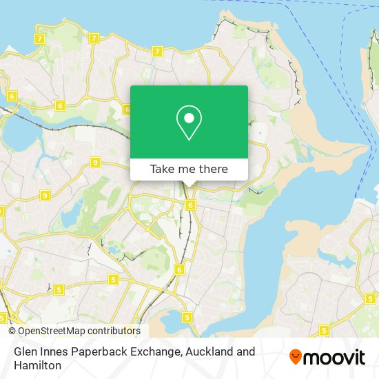 Glen Innes Paperback Exchange地图