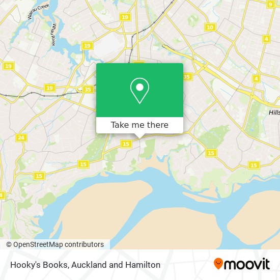 Hooky's Books地图