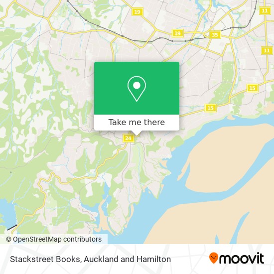 Stackstreet Books map