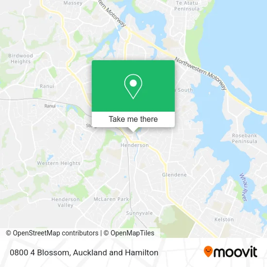 0800 4 Blossom map