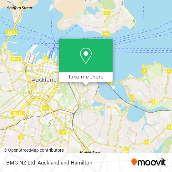 BMG NZ Ltd map