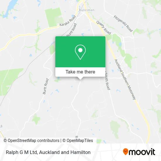 Ralph G M Ltd map