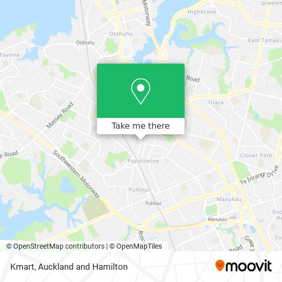 Kmart map