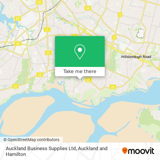 Auckland Business Supplies Ltd map