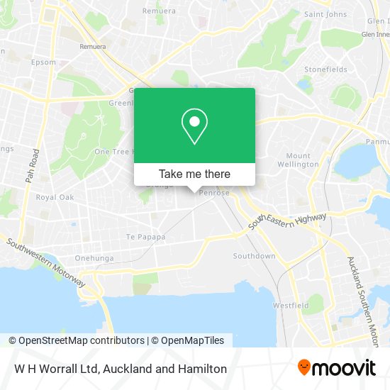 W H Worrall Ltd map