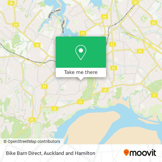 Bike Barn Direct map