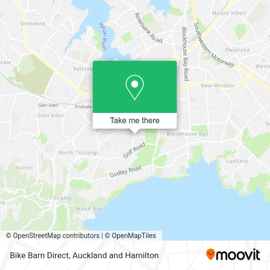 Bike Barn Direct map