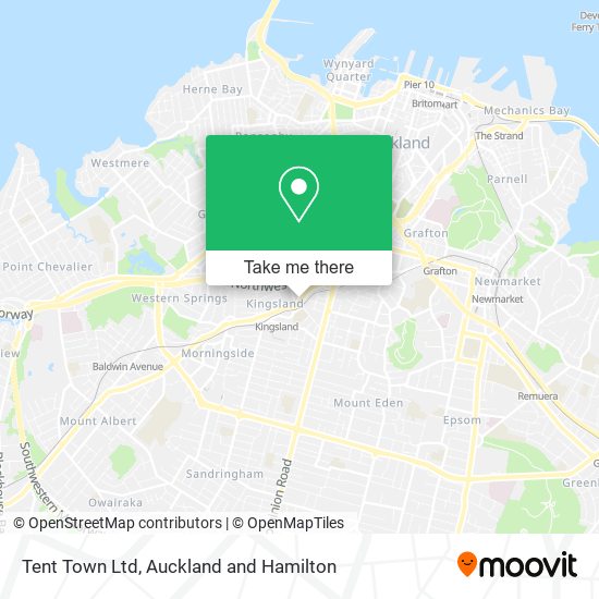 Tent Town Ltd map